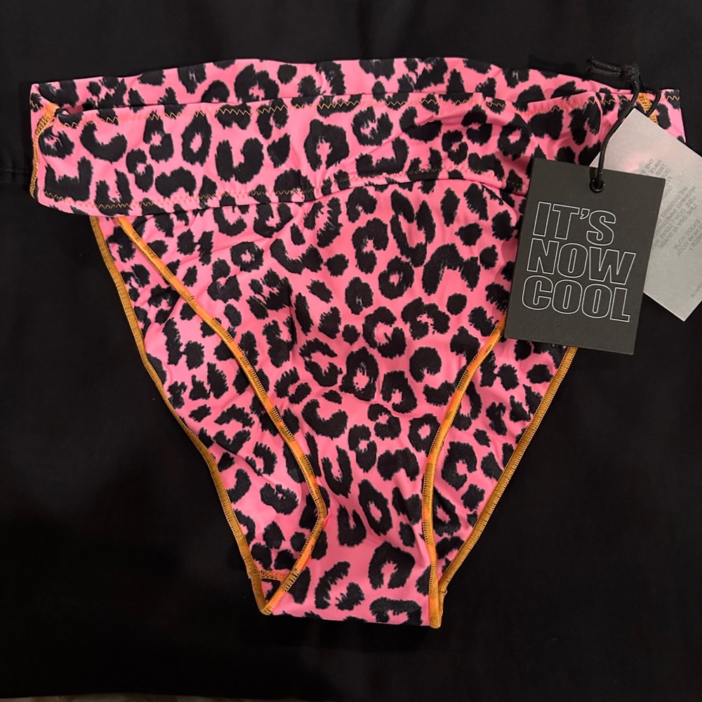 It’s Now Cool pink bikini pant bottom size small and xs